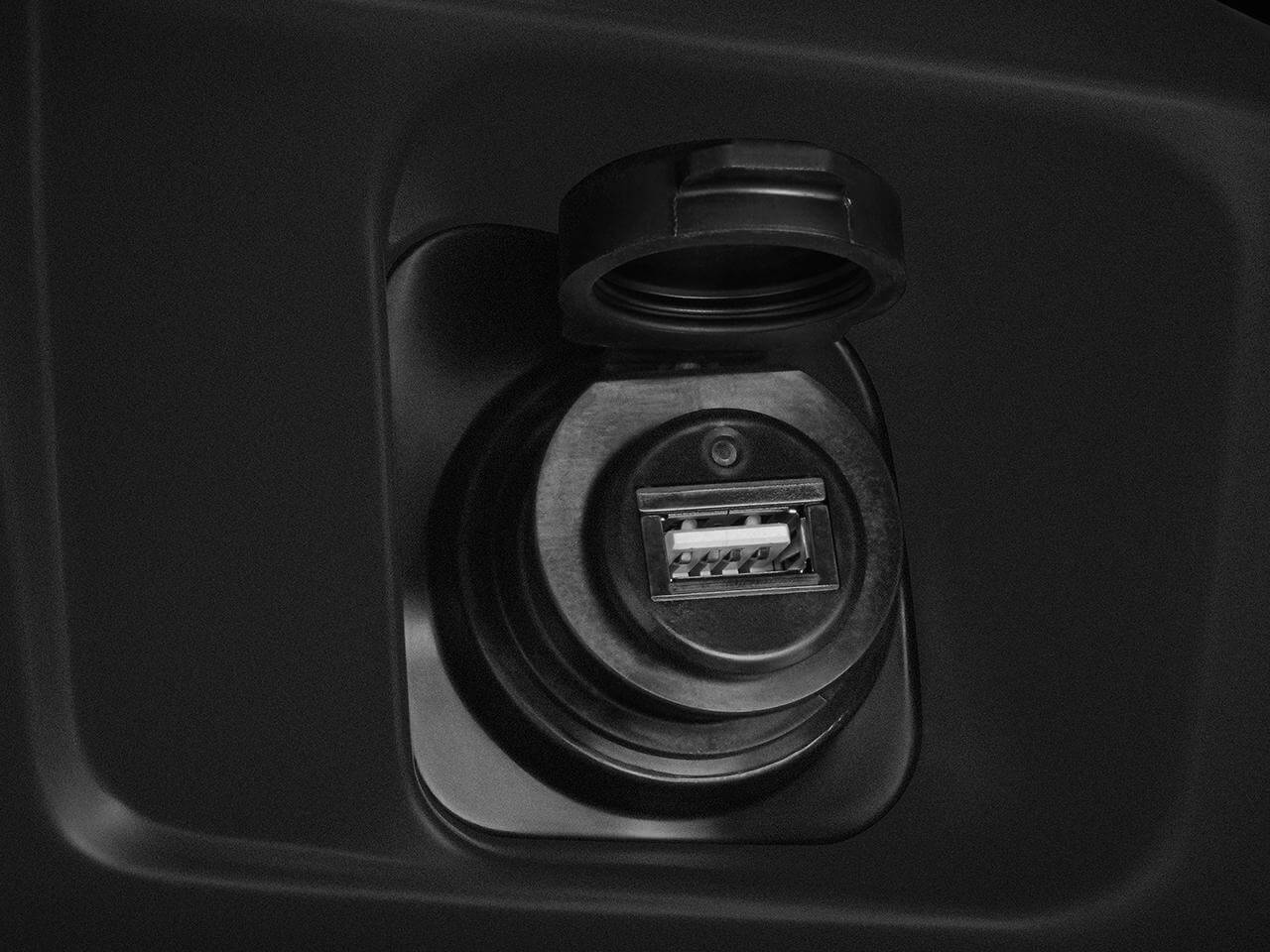 Cổng sạc USB tiện lợi